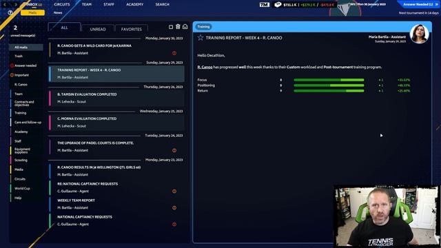 Tennis Manager 2023 - First Look смотреть онлайн