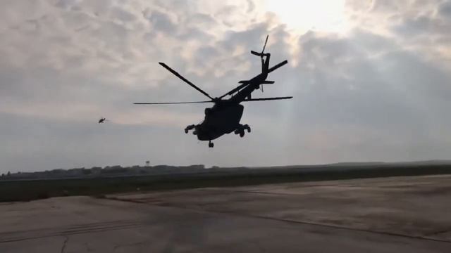 Сирия Уход Ми 8 и Ми 24- 35 на патрулирование смотреть онлайн