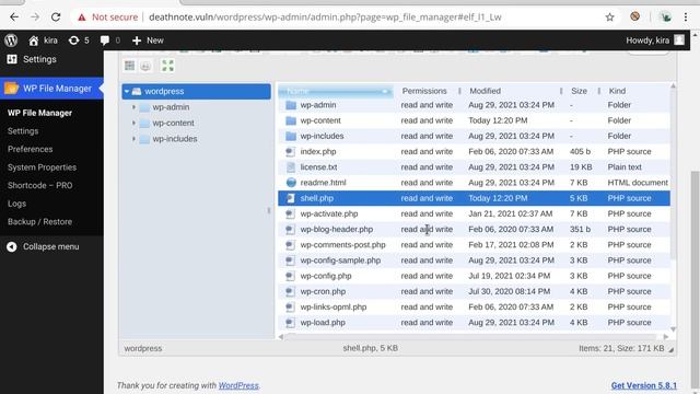 vulnhub DEATHNOTE: 1 смотреть онлайн