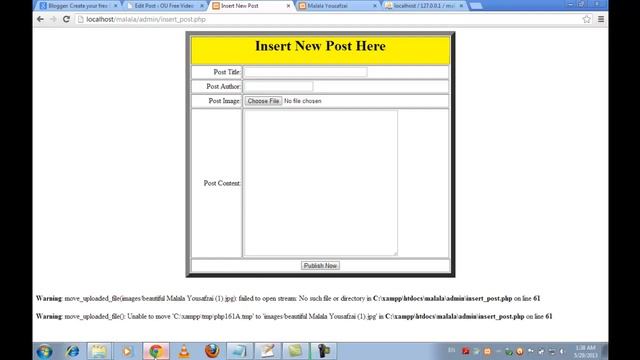 Admin Panel and Complete Website Php mysql Hindi Part 23 смотреть онлайн