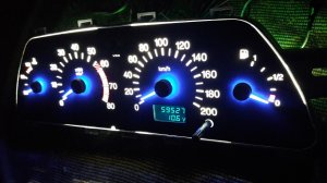 Пересвет приборки 2114 своими руками