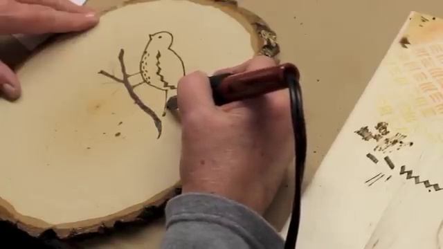 Wood Burning for Beginners | A.C. Moore смотреть онлайн