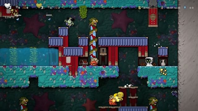 Low% 2p Co-Op Speedrun with HDEEE_ - [03:33.866] - Spelunky 2 смотреть онлайн