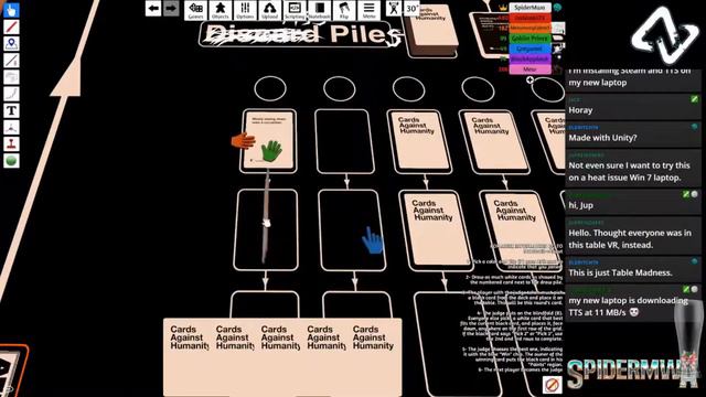 Tabletop Simulator: Cards Against Humanity (PC) | DRAWING MAYHEM смотреть онлайн