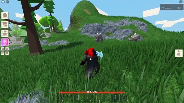 Captain's Rapier vs. Obsidian Greatsword in Roblox Islands смотреть онлайн