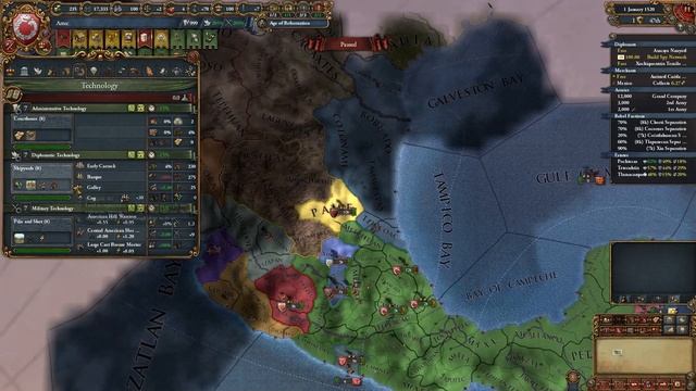 EU4 1.35 Sunset Invasion/Aztec Guide Part 2: Rebels, Bankruptcy, and Europeans. смотреть онлайн