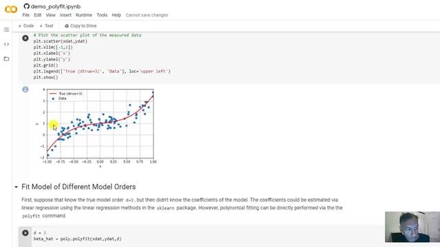 Intro to ML. Unit 04. Model Order Selection. Section 1. Motivating Example смотреть онлайн