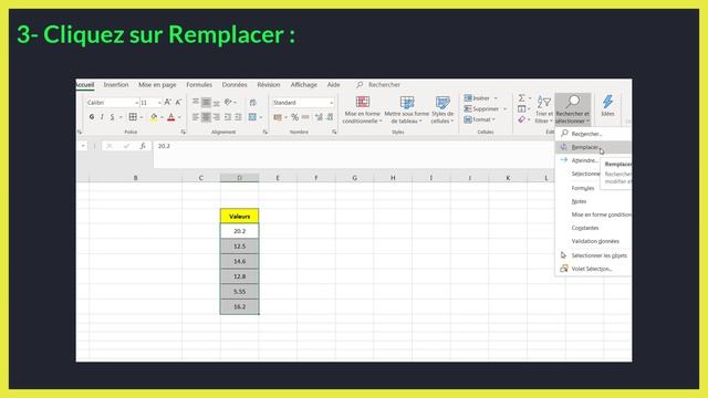 Comment remplacer un point par une virgule sur Excel смотреть онлайн