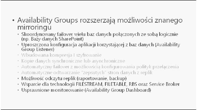 Webinar ACTION CE: SQL Server 2012 AlwaysOn High Availability Groups (Leszek Kwaśniewski) смотреть онлайн
