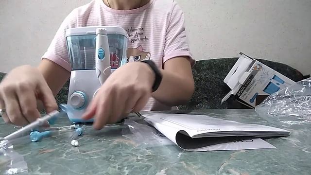 Распаковка - Ирригатор Gess Aqua Pro / GESS-707 смотреть онлайн