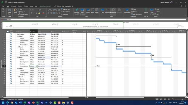 8. How to make a good Task list - Microsoft Project Online Desktop Client смотреть онлайн