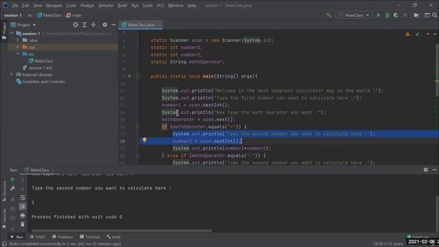 Mobile App Development (English Session) | A Full Calculator Program | Java смотреть онлайн