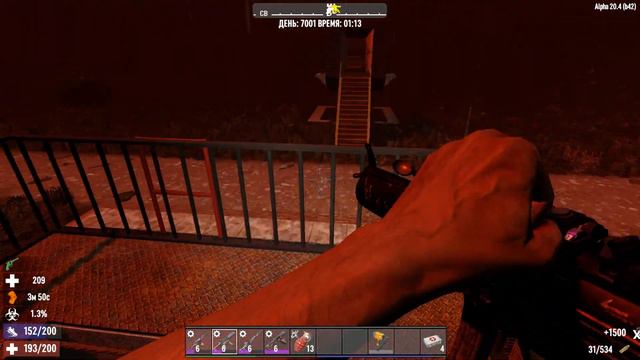 7 Days To Die - Тест простой базы смотреть онлайн
