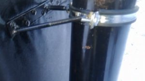 Тубус для коловорота (ледобура) на снегоход своими руками