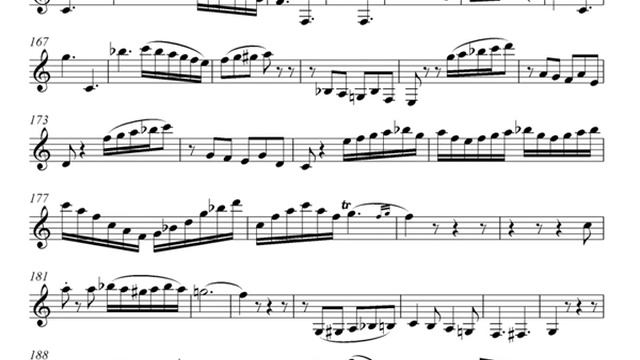 Mozart Klarinettenkonzert KV 622 3 Satz - Clarinet in Bb смотреть онлайн