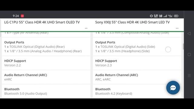 LG C1 VS SONY X90J | LG C1 VS SONY X90J SIDE BY SIDE COMPARE | C1 VS X90J | OLED Vs Qled смотреть онлайн