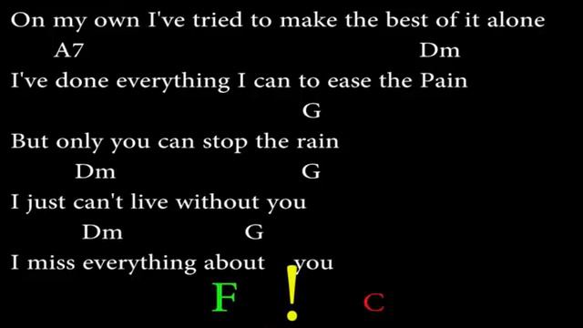 HERE I AM - AIR SUPPLY - Easy Chords and Lyrics смотреть онлайн