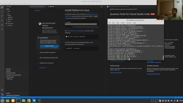 Setting up Python смотреть онлайн