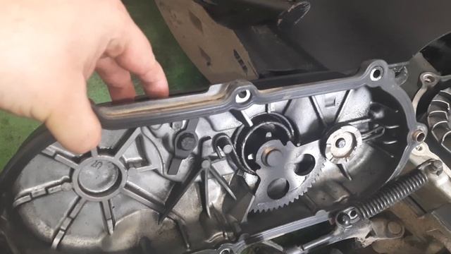 ТО вариатора на Yamaha Jog Sa36 39 Vino