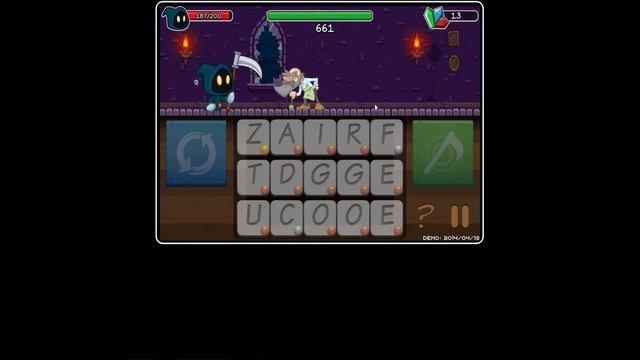 Indie Game Preview - Letter's Quest: Grimm's Journey - Scrabble Meets RPG