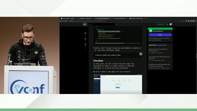 Jakub Andrzejewski: Fast & Headless → Build Headless Commerce in minutes – vuejs.de Conf 2022 смотреть онлайн