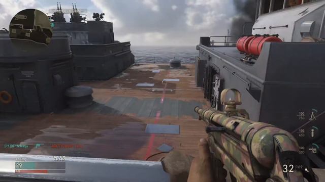 Cod: WWII xbox one - cleaning up -lazy TBK смотреть онлайн