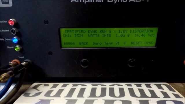 Sundown Audio SAE-2000d amp dyno смотреть онлайн