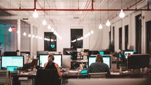 Soothing Office Sounds For Ultimate Concentration | Focus, Study, Work | Office White Noise, 백색소음