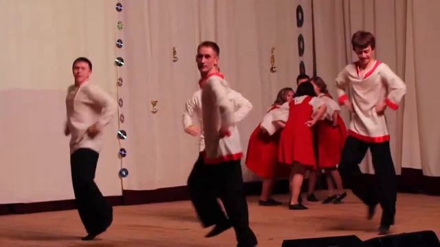 Весна ГГПИ 2014. Белорусский танец. смотреть онлайн