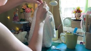 МАСТЕР КЛАСС - Борода для деда Мороза из ваты