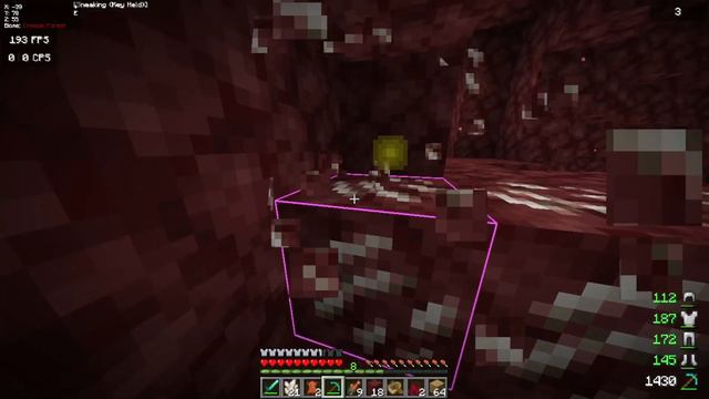 Minecraft:1.18 Let's play | E 5 / Getting nether quartz смотреть онлайн