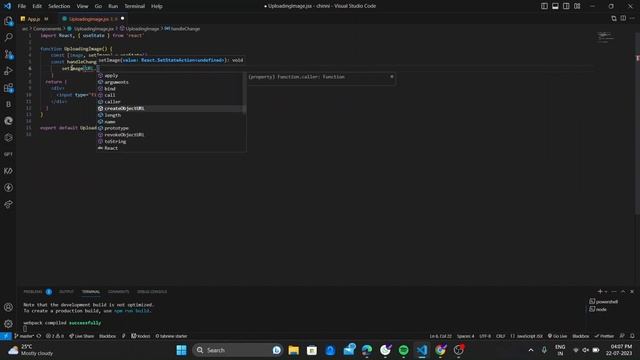 how to upload and show image using react js смотреть онлайн