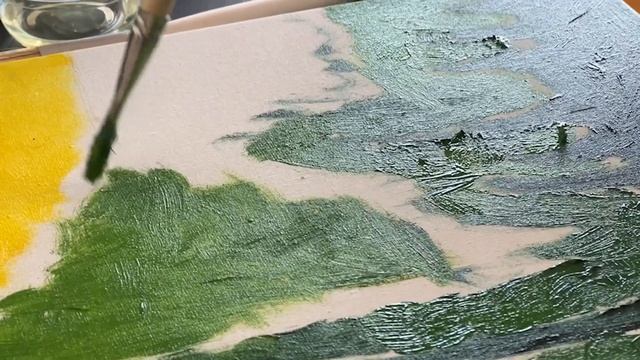 Как нарисовать ОДУВАНЧИКИ - наш новый супер набор!) Картина маслом. смотреть онлайн