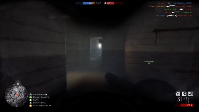 BF1 TDM MATCHKE XBOX ONE X смотреть онлайн