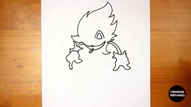 How To Draw FNF MOD Character - Drowning Sonic Easy Step by Step смотреть онлайн