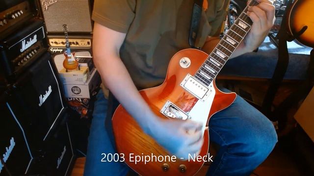 1959 Epiphone LP Standard vs. 2003 Epiphone LP Standard смотреть онлайн