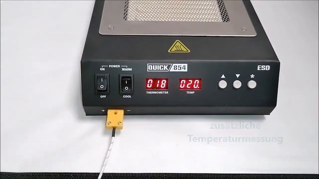 QUICK QU854 Infrarot Heizplatte 400W смотреть онлайн