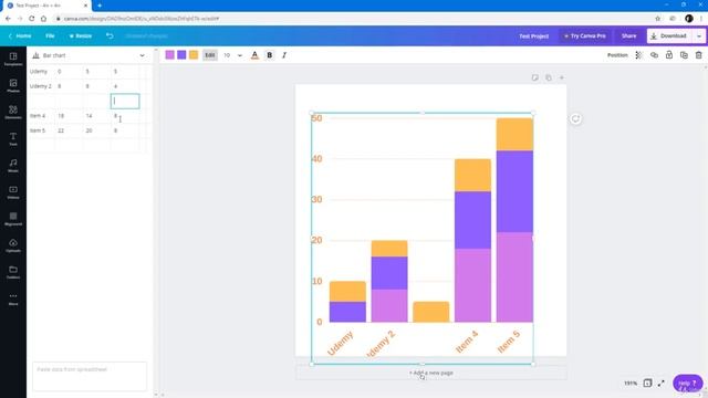 Learning Canva from Scratch Lecture 14 Working with Charts смотреть онлайн