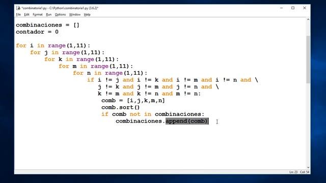 Programar en Python - Nivel 12 - Reto 8 - Número de apuestas смотреть онлайн