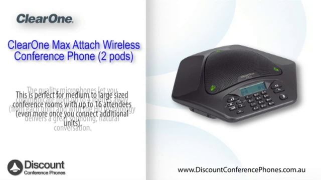 ClearOne Max Attach Wireless Video Overview смотреть онлайн