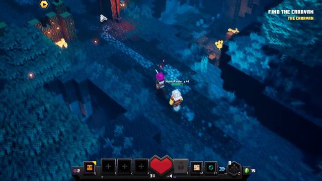 Minecraft Dungeons W/ MonkiRaider смотреть онлайн