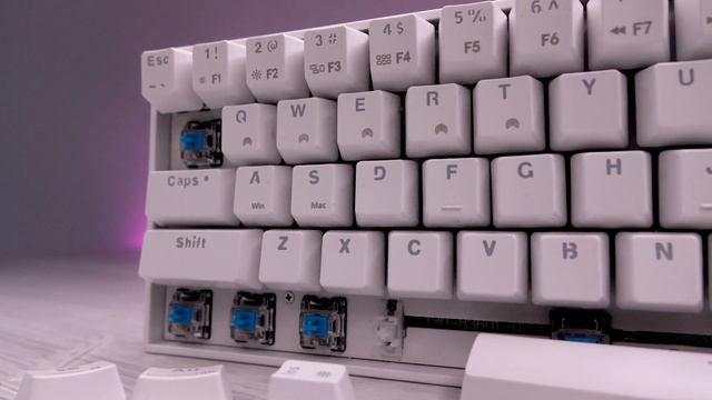 ОПЫТ ИСПОЛЬЗОВАНИЯ БЕСПРОВОДНОЙ МЕХАНИЧЕСКОЙ КЛАВИАТУРЫ ROYAL KLUDGE RK71 71 Keys Wireless 70% смотреть онлайн