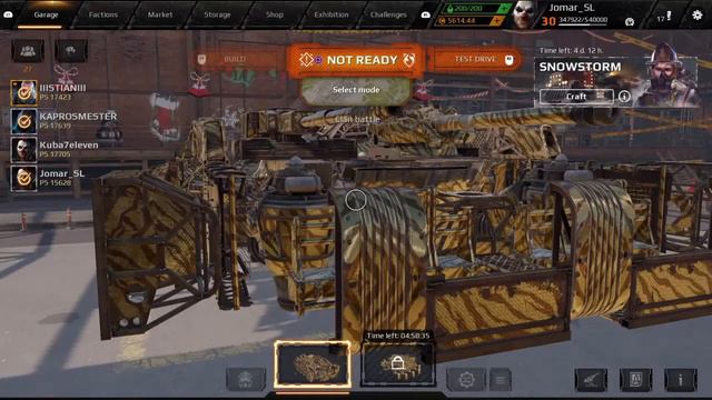 Crossout - Clan Wars 13/1-20. Ghost Typhoon, full session 1/4 смотреть онлайн