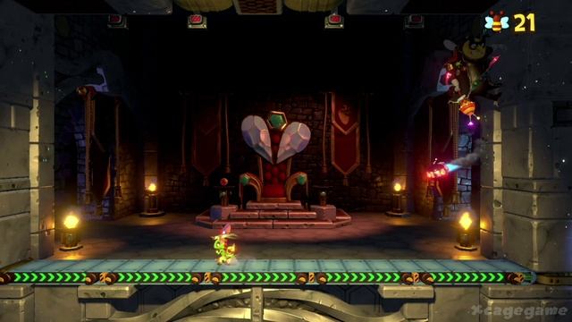 Yooka Laylee and the impossible Lair - All Bosses & Ending смотреть онлайн