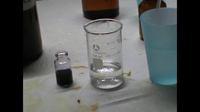 Качественная реакция на Cu 2+ с дифенилкарбазидом (qualitative reaction for Cu 2+ diphenylcarbazide смотреть онлайн