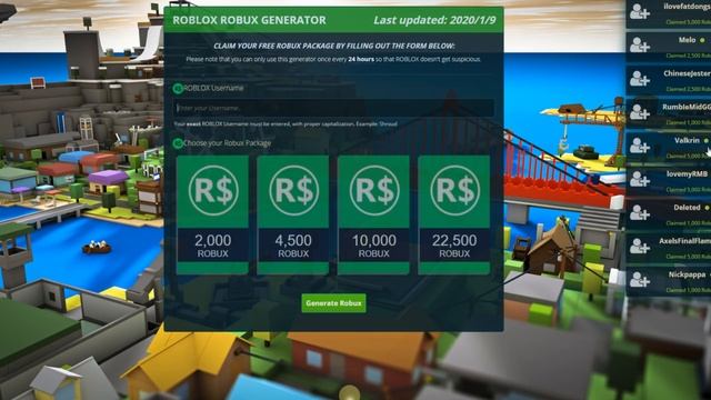 THIS TOP SECRET ROBUX GENERATOR GIVES YOU ROBUX WITHOUT DOING ANYTHING!?