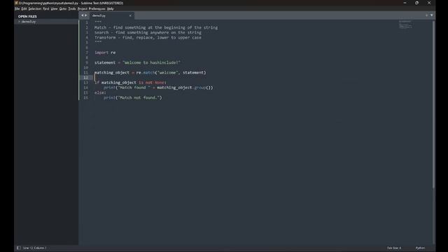 Regular Expression in Python | Match and Search RegEx in Python | Python Programming смотреть онлайн