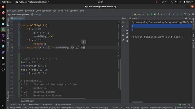 Python For Beginners - 19 - Recursion смотреть онлайн