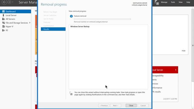 How to Uninstall Windows Server Backup from Windows Server 2016 смотреть онлайн