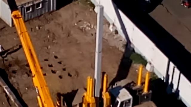 Как сейчас забивают сваи без шума. смотреть онлайн